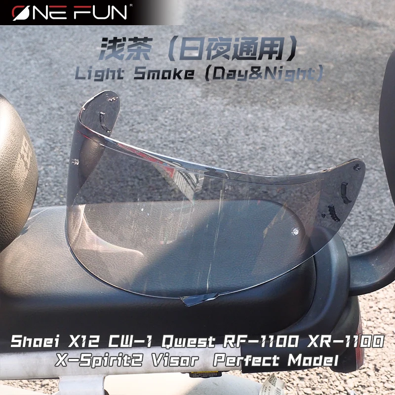 X12 Helmet Visor For SHOEI X12 Z6 X-12 XR-1100 RF-1100 QWEST CW-1 X-Spirit 2Helmet Visor Lens Shield Full Face Anti Pinlock 4