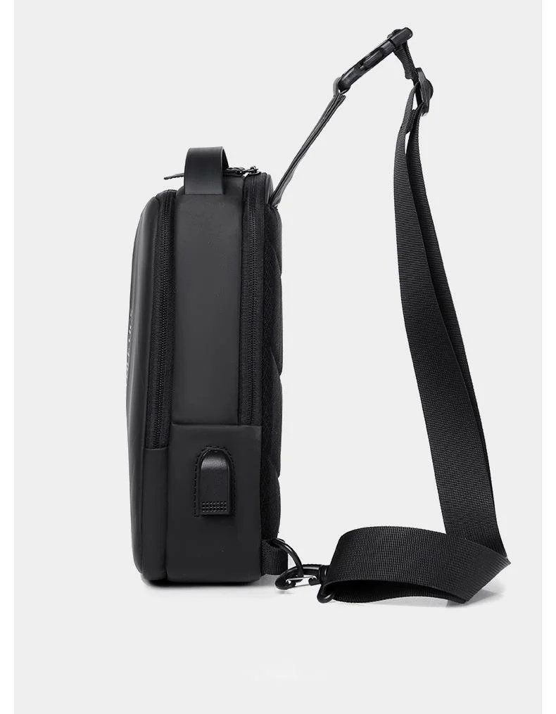 Petit sac à dos multifonctionnel à une épaule pour hommes, sac à bandoulière de sport de loisirs_voghion.com