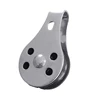Stainless Steel Heavy Duty Steel Single Wheel Swivel Lifting Rope Pulley Block Exercise Equipment Handling Tools 5