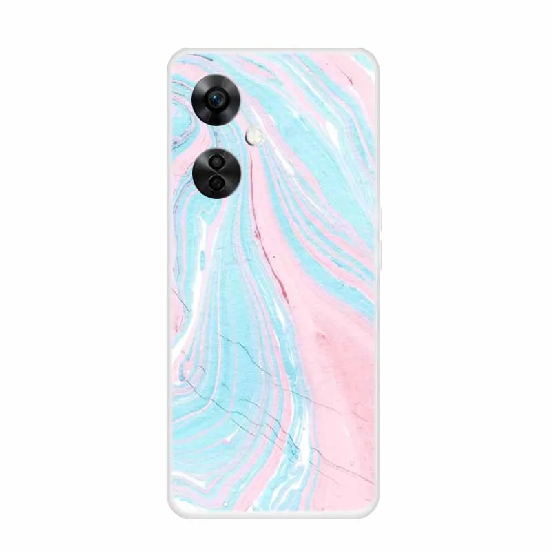 Marble Clear Soft TPU Silicone Phone Cover, Transparent