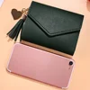 Purse Female Mini Wallet Cute Purse Pink Letter Pattern Slim Wallet RFID Blocking Credit Card Holder Coin Pocket ID Window 4
