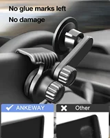 for BYD Atto 3 HAN TANG Seal Car Phone Holder Mount Adjustable Magnetic Phone Holder Car Screen Side Phone Support Frame - Image 5