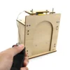 Wooden Lift Door No. 1 Self-Made House Garage Model Electric Door Kit DIY Technology Gizmo Toy 3