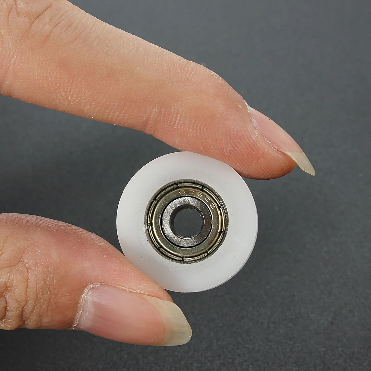 4pcs Wheel Roller U Groove Nylon Round Pulley Ball Bearing Door Windows Shower Pulleys Drawer