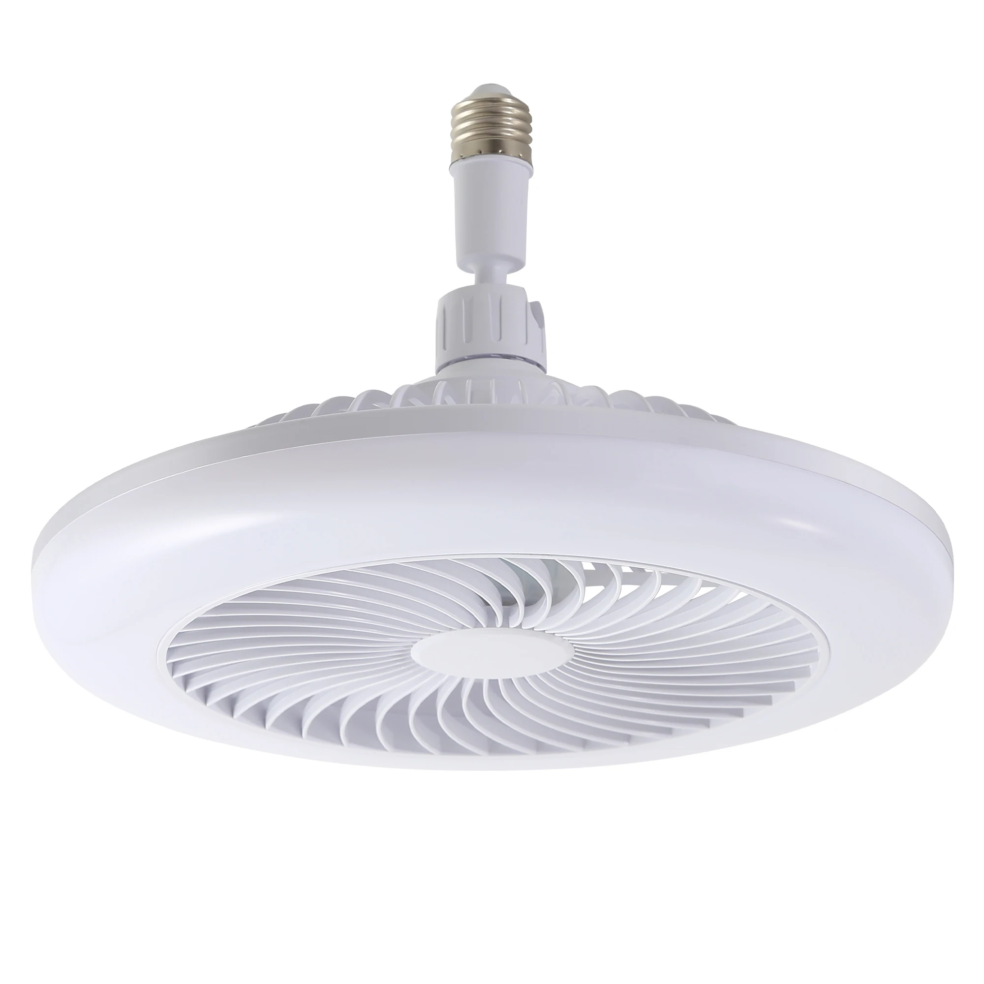 Sofucor Modern 11-Inch Ceiling Fan E26 Enclosed Socket Ceiling Fan With Light Remote Control