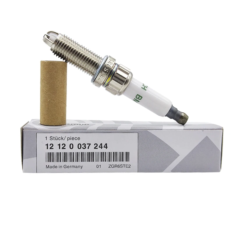 6PCS12120037244NewSparkPlugForBMWE90E92E93F01F02E60F03X3