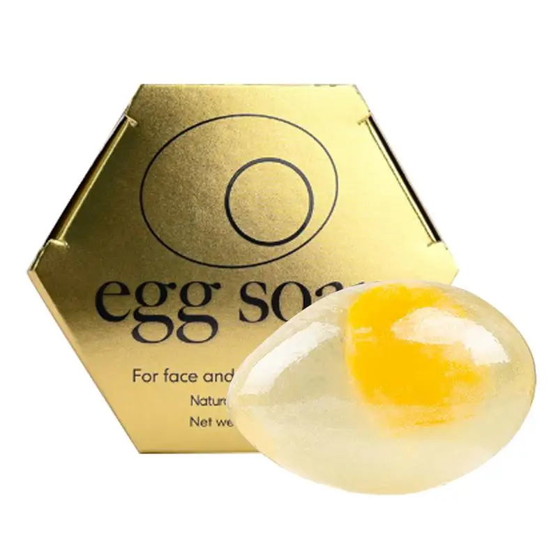 

Crystal Egg Soaps Handmade Collagens Esse ntial Oils Soaps 80g Original Sweden Egg Facial Care Soap Egg Shape Scented Botanical