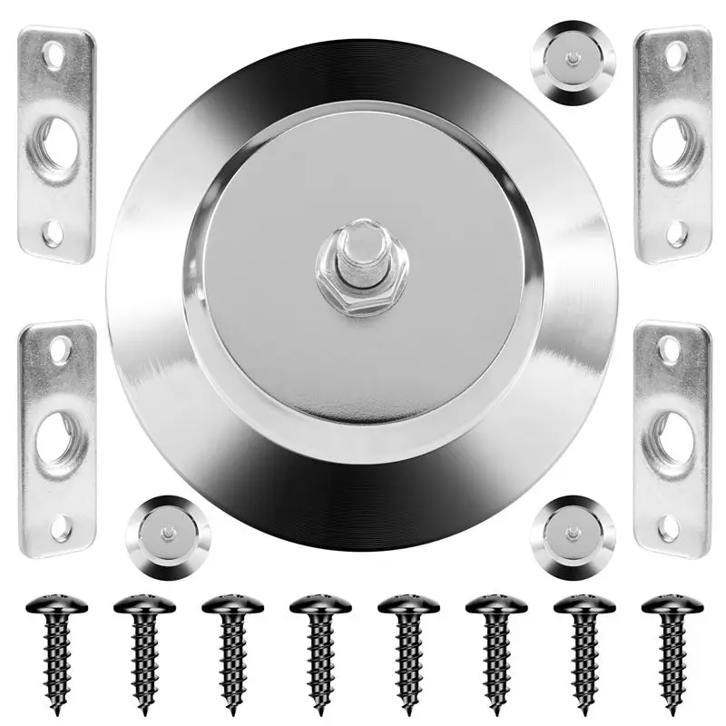 ABJX 새 4개입 당구대/포켓볼 테이블 다리 레벨러 5인치 금속 게임 테이블 ..