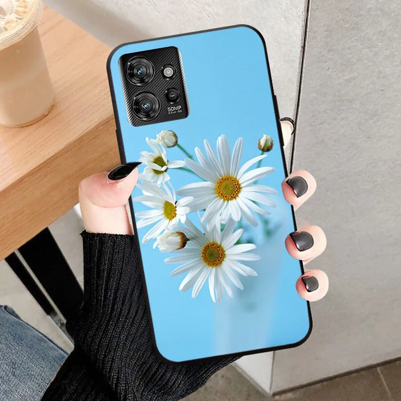 Shockproof Silicone Bumper Back Cover - Soft TPU Protective Phone Case, 6.6