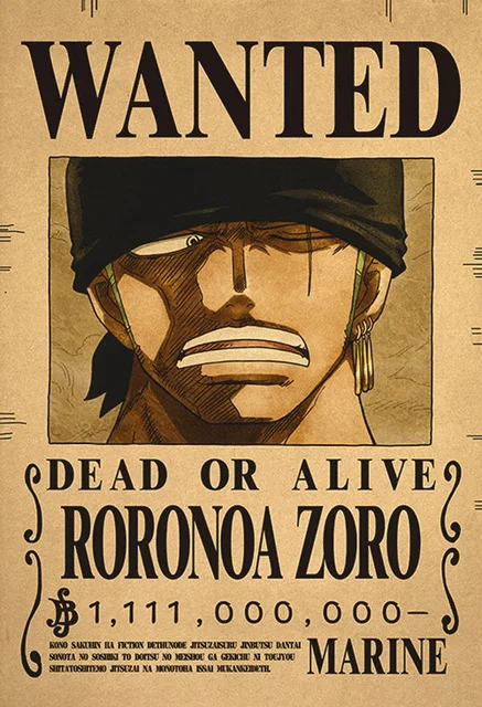 one piece wanted poster stickers Sticker for Sale by Hoolliday