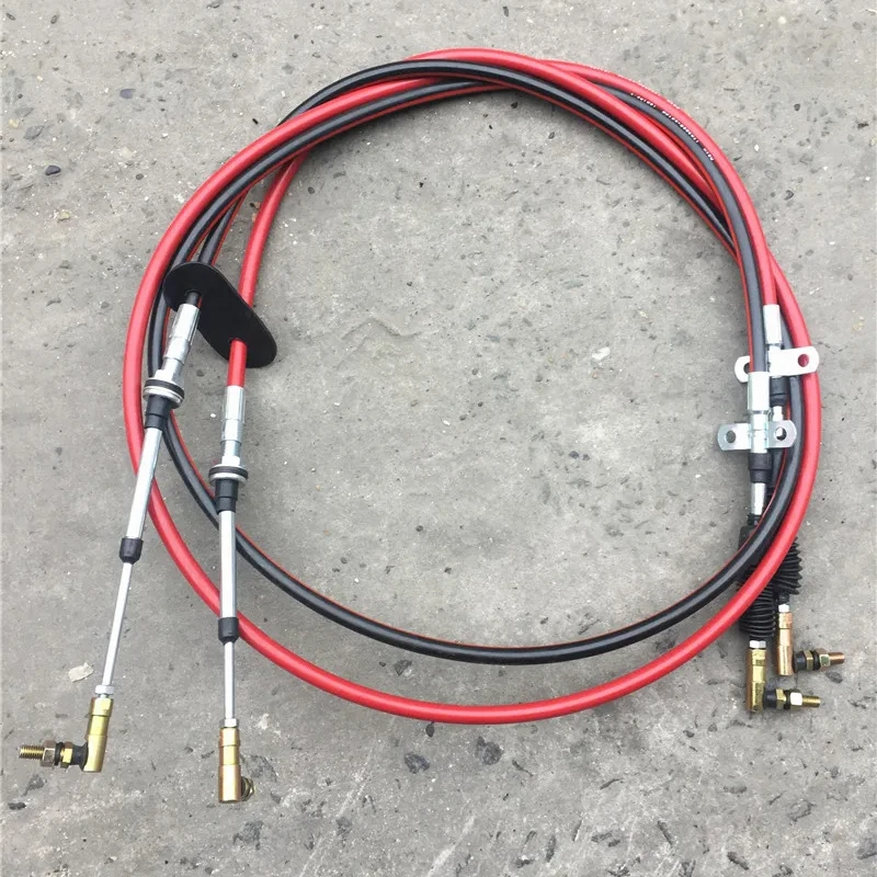 

Suitable for truck Dongfeng Tianlong Tianjin transmission selection and shift line cable flexible shaft 1703060-KC100