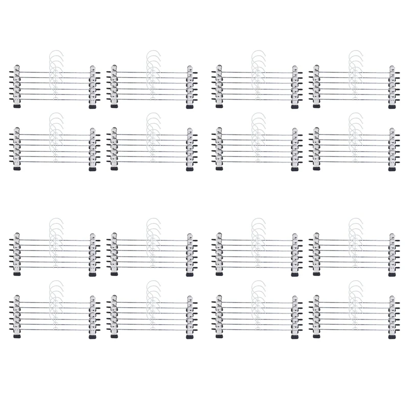 96 PCS Skirt Hangers With Clips, Pants Hanger Metal Pant Hangers Space Saving For Pants Skirts Clothes