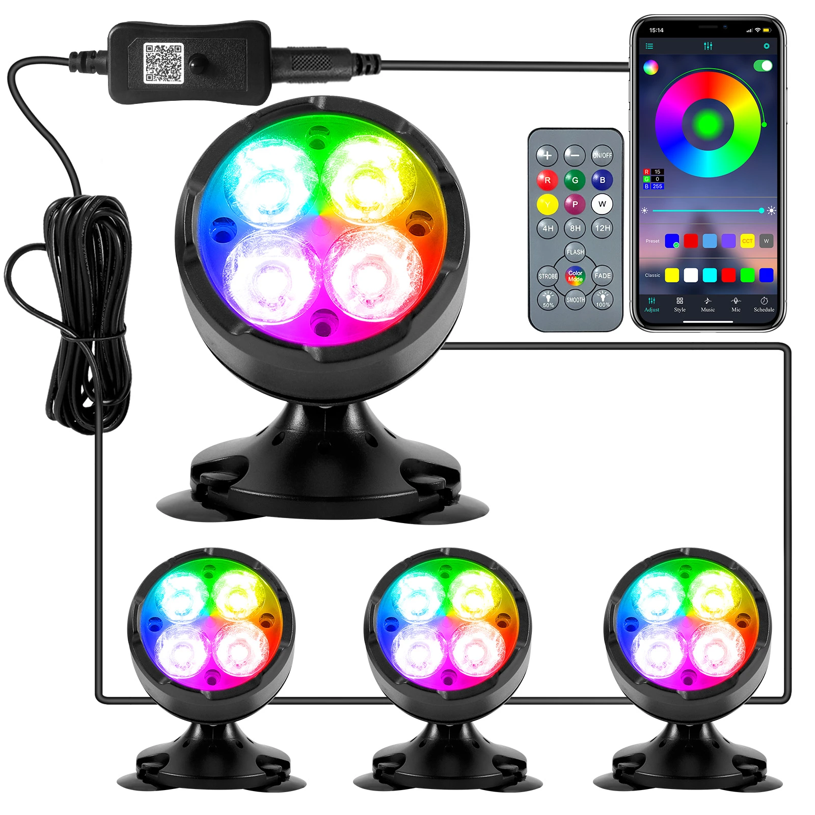 Submersible Underwater Pond Lights lupon.gov.ph