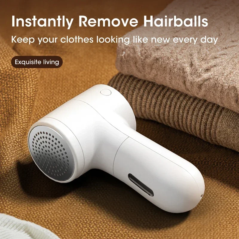 Electric Lint Remover Household Clothes Pellets Professional Portable Rechargeable HairBall Trimmer Electric Fluff Lint Removers 4