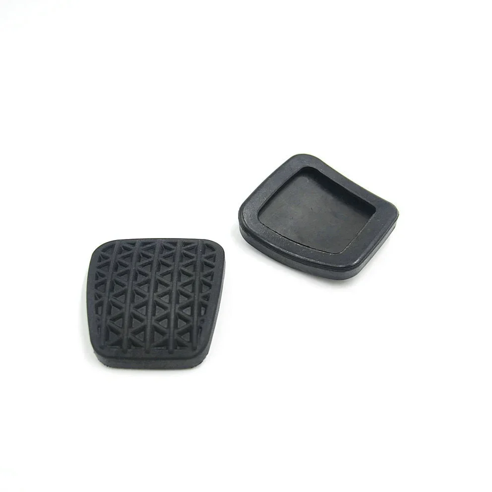 Car Pedal Covers 2Pcs Universal Rubber For Brake Clutch