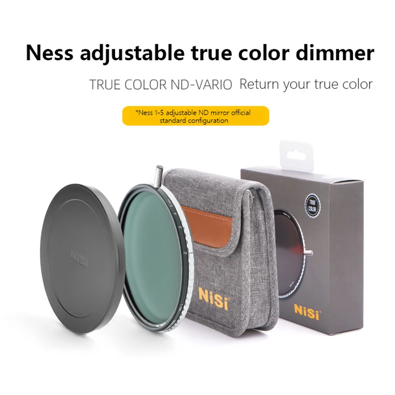 

NiSi True Color ND1-5 нейтральный фильтр плотности 86/95/105 мм регулируемый ND-фильтр для беззеркального объектива цифровой зеркальной камеры