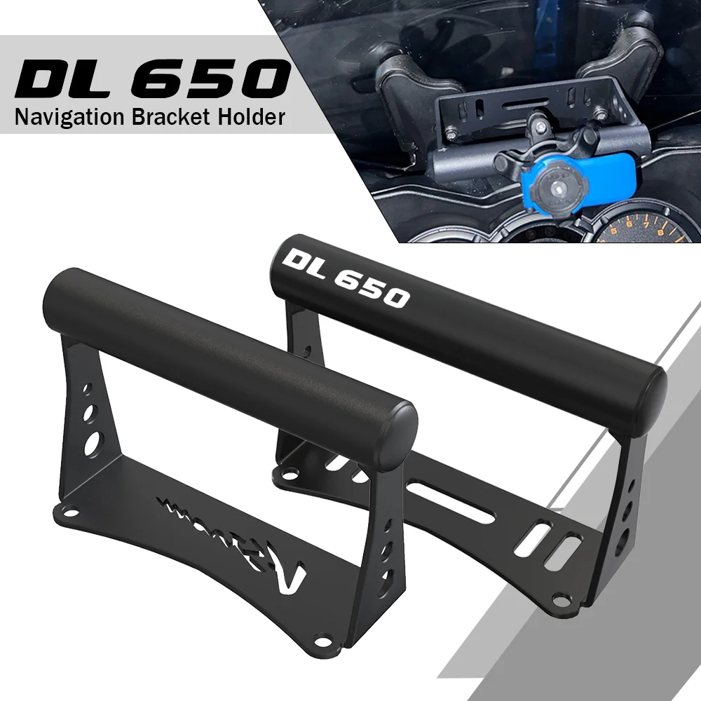 

V-Strom650 Phone Holder Stand GPS Navigation Plate Bracket For Suzuki V-Strom 650/ABS 2004 2005 2006 2007 2008 2009 2010 2011