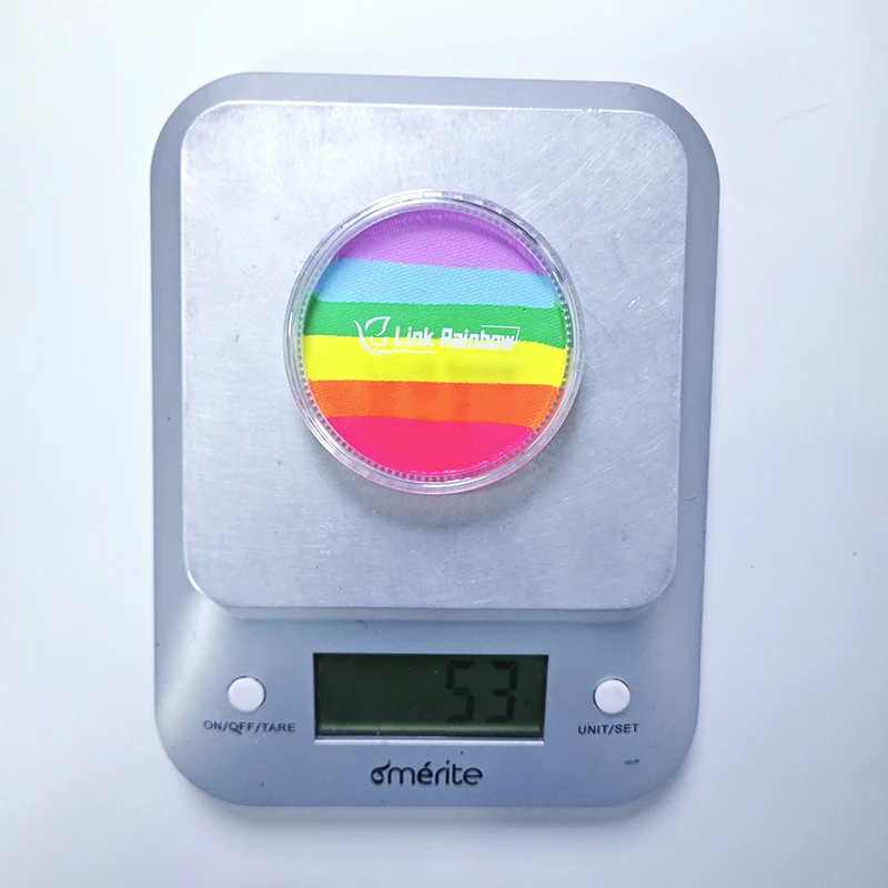 30g Rainbow Split Cake Body Art Face Painting Multicolor Series Body Art for Halloween Neon UV Metallic Face Paint Cheapest 6