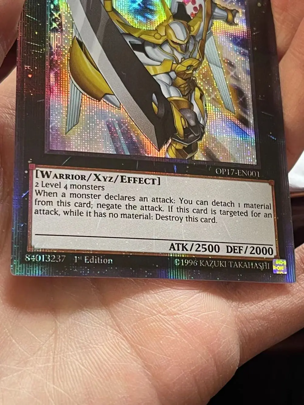 Yugioh Number 4