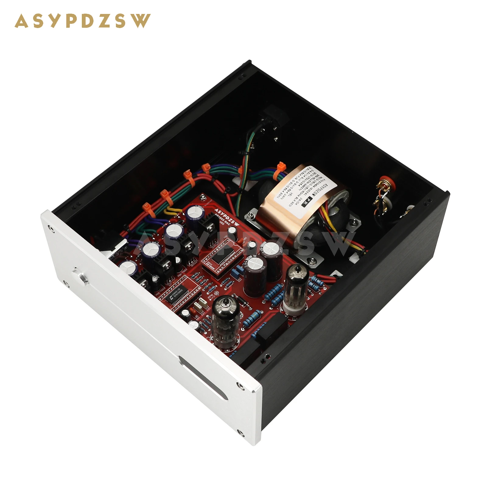 HIFI Stereo 6Z4+6N11 Tube decoder R2R NOS AD1865+CS8412 Audio AD1865 DAC (DAC Chip optional) 4