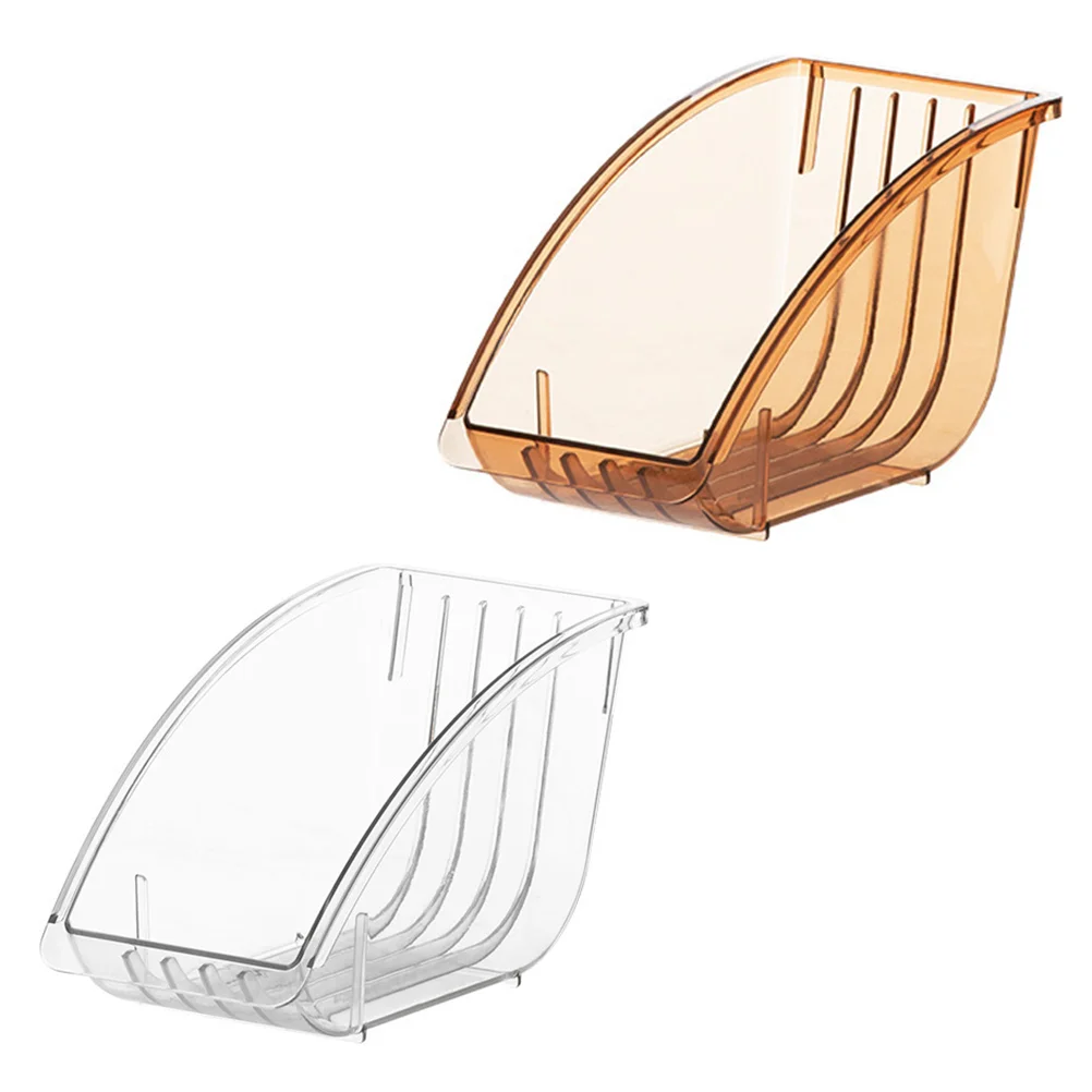 

2Pcs Simple Storage Racks Pot Lids Storage Stands Kitchen Tableware Shelves