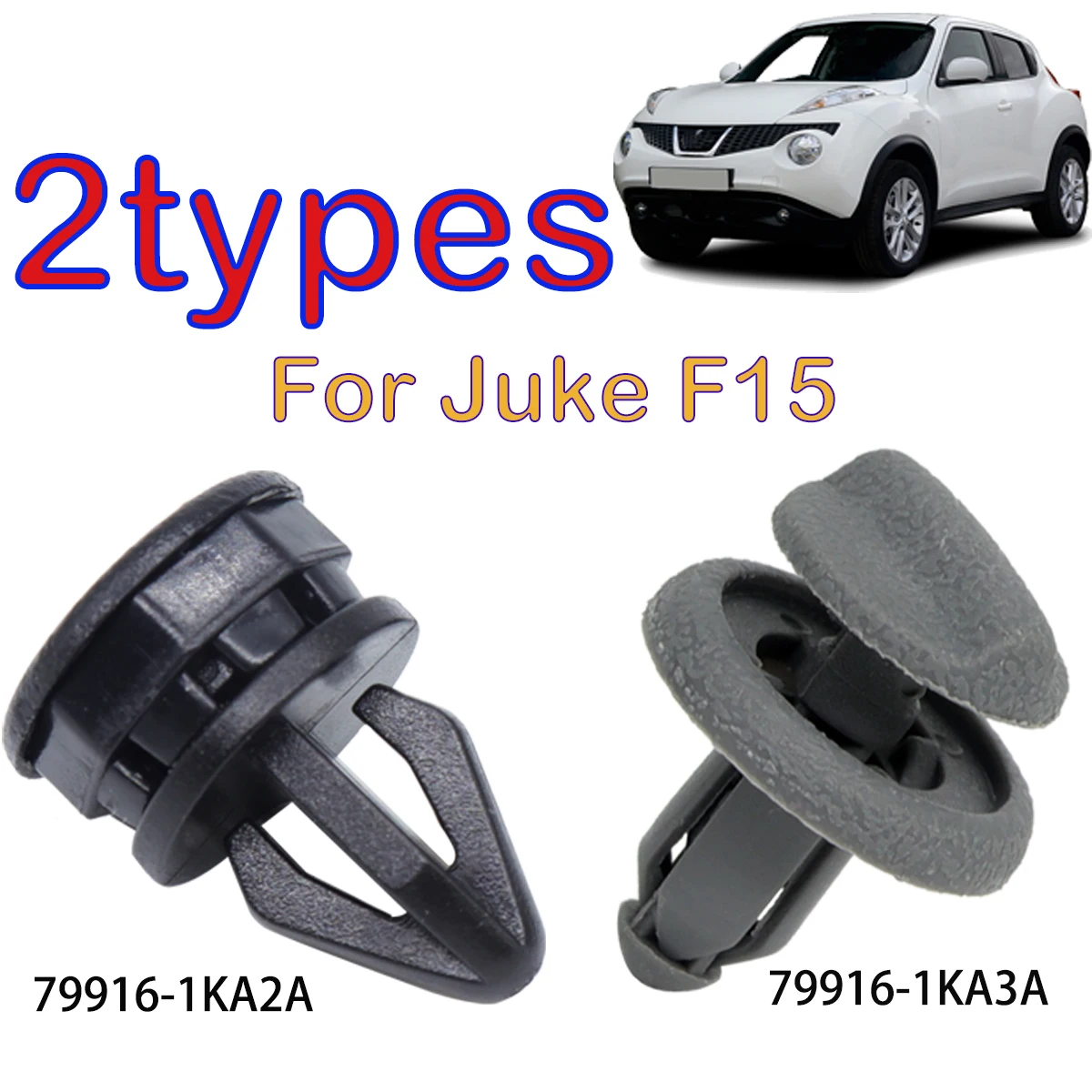 2Pcs Parcel Shelf Clips For Nissan Juke F15 2010 - 2018 Retainer Cargo Hook  Rear Plastic Button Luggage Rivet Fastening Brackets - AliExpress