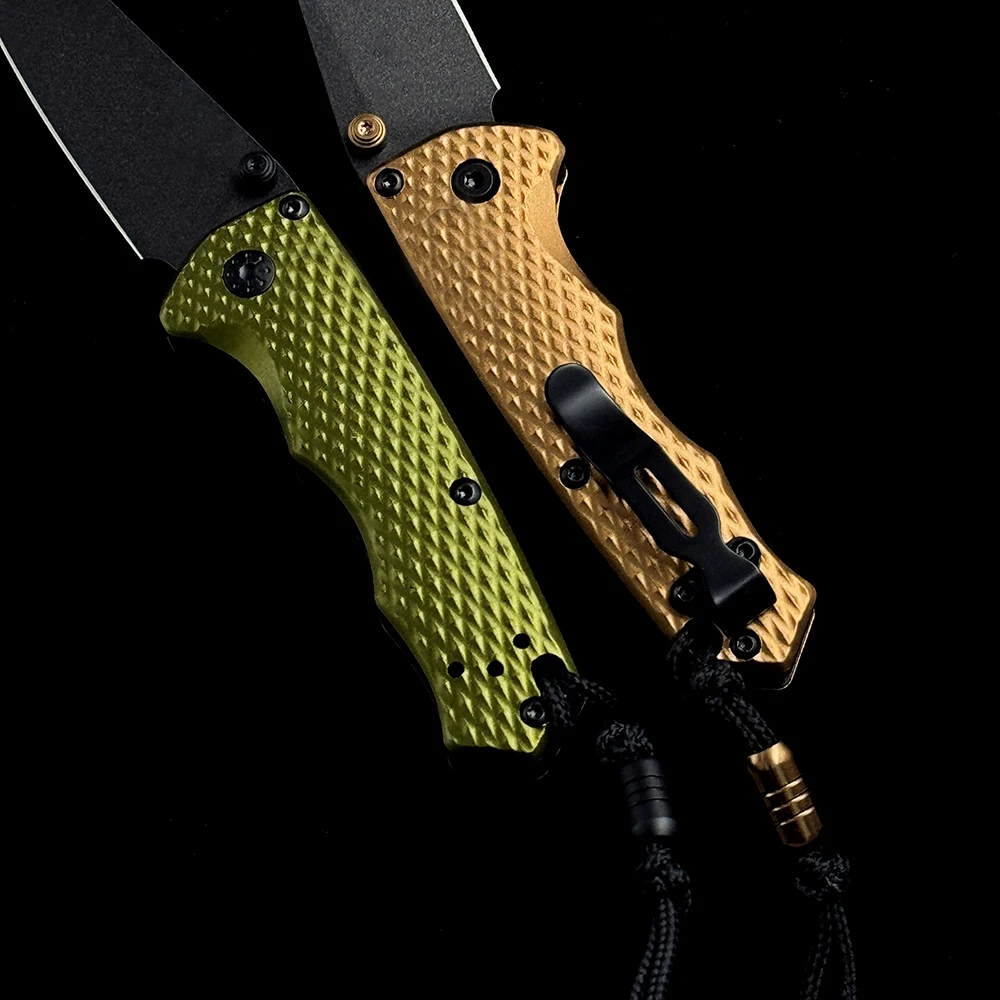BM 290BK-2 Full Immunity Folding Knife 2.49 "CPM-M4 Blade Aluminum Handles Outdoor Camping Hunting EDC 940 535 533 axis knife