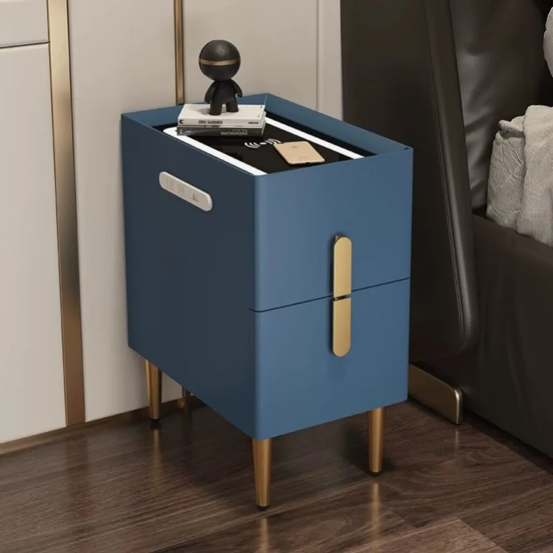 

Smart Modern Nightstands Storage Unique Bedside Luxury Living Room Nightstands Trendy Nordic Nachttisch Bedroom Furniture SR50NS