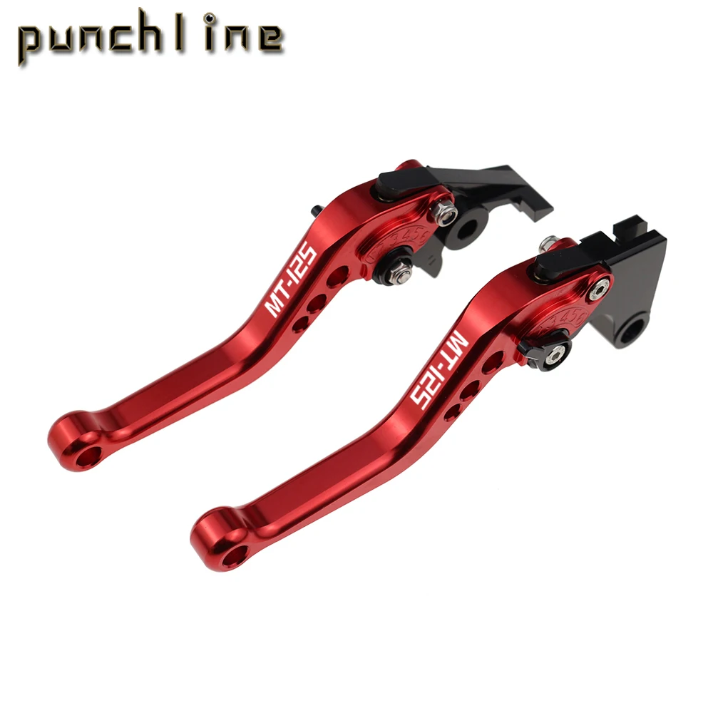 Fit For MT-125 2014-2020 MT 125 MT125 2015 2016 2013 Motorcycle CNC Accessories Short Brake Clutch Levers Adjustable Handle Set 2