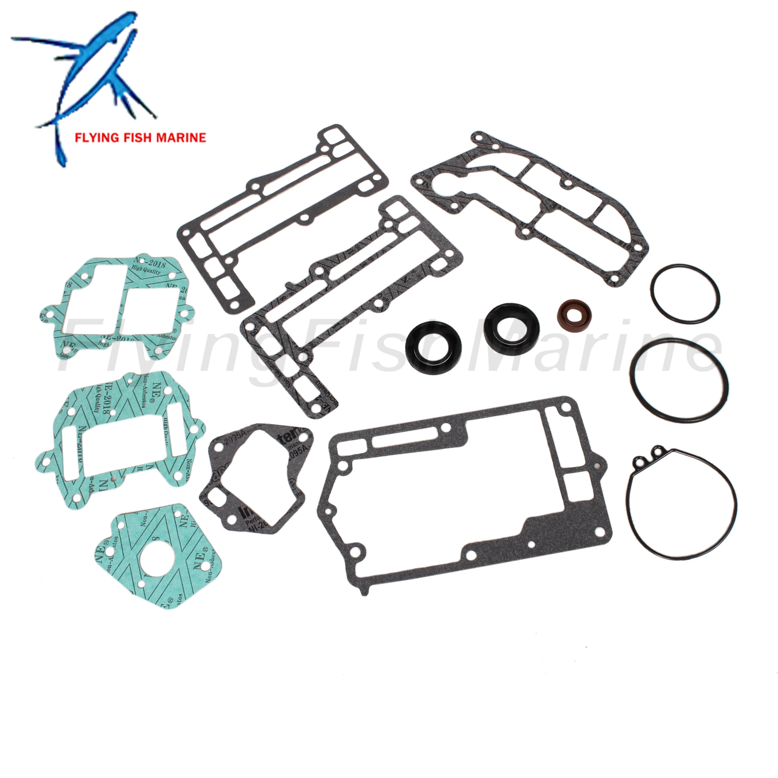 Outboard Motor 6G1-W0001-00 6G1-W0001-01 6G1-W0001-02 6G1-W0001-A2 18-99117 Lower Casing Gasket Kits for Yamaha 6HP 8HP 6C 8C