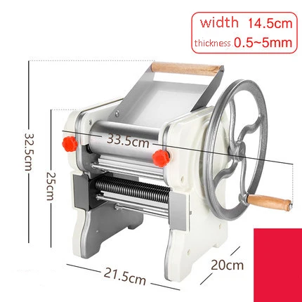 Manual Noodle Machine Multifunctional Hot Selling Noodles Pressing Rolling Machine Stainless Steel Dumpling Wrapper