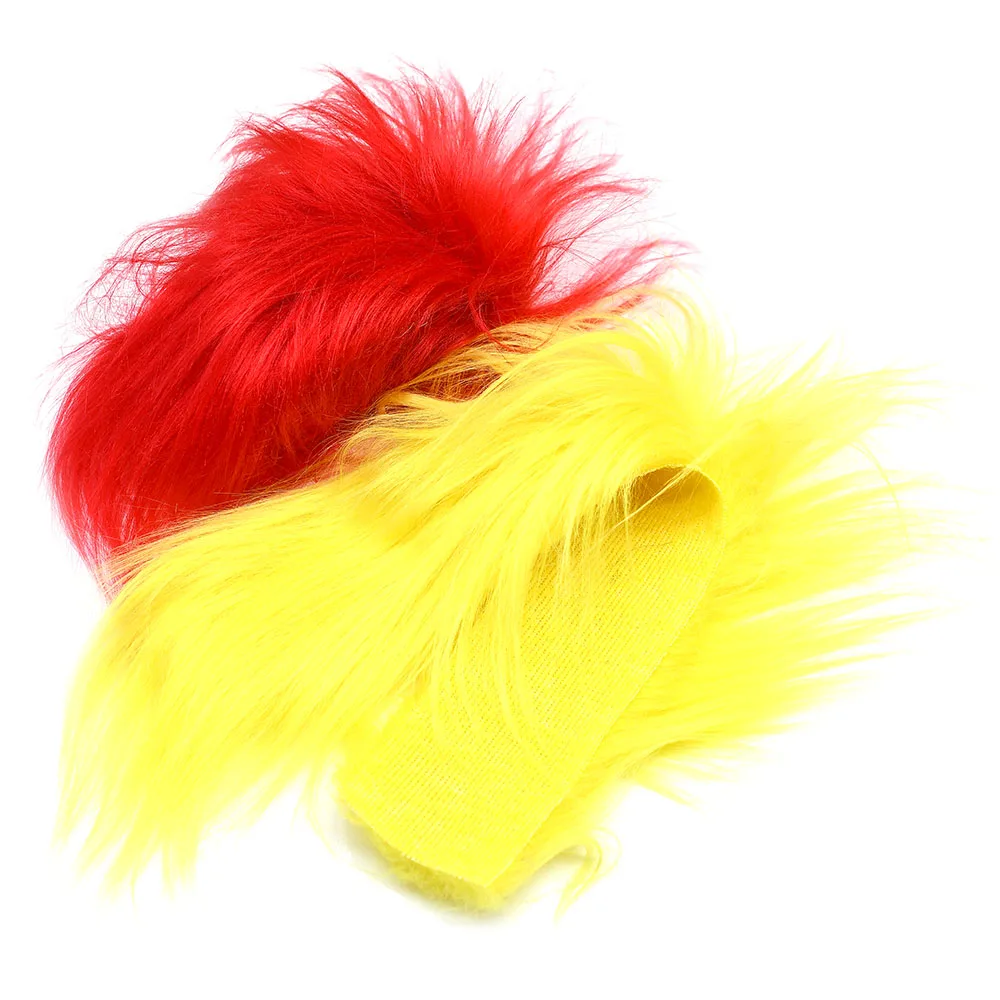 Vibrant 9-Color Synthetic Long Hair Craft Fur