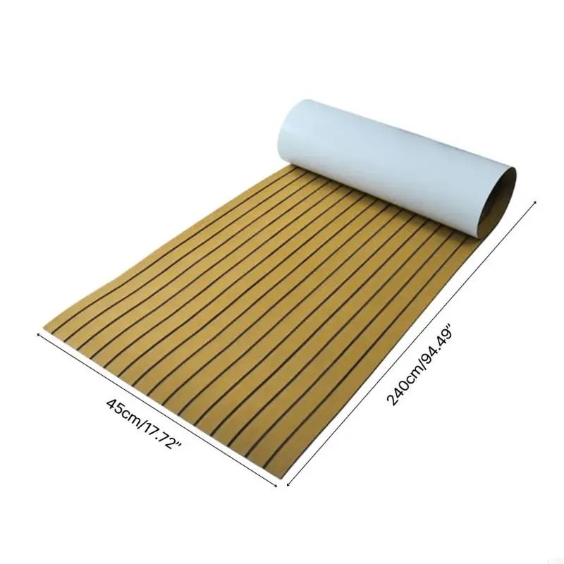 EVA Foam Boat Flooring Decking Sheet Self-Adhesive Non-Slip Marine Flooring Mat K1MB