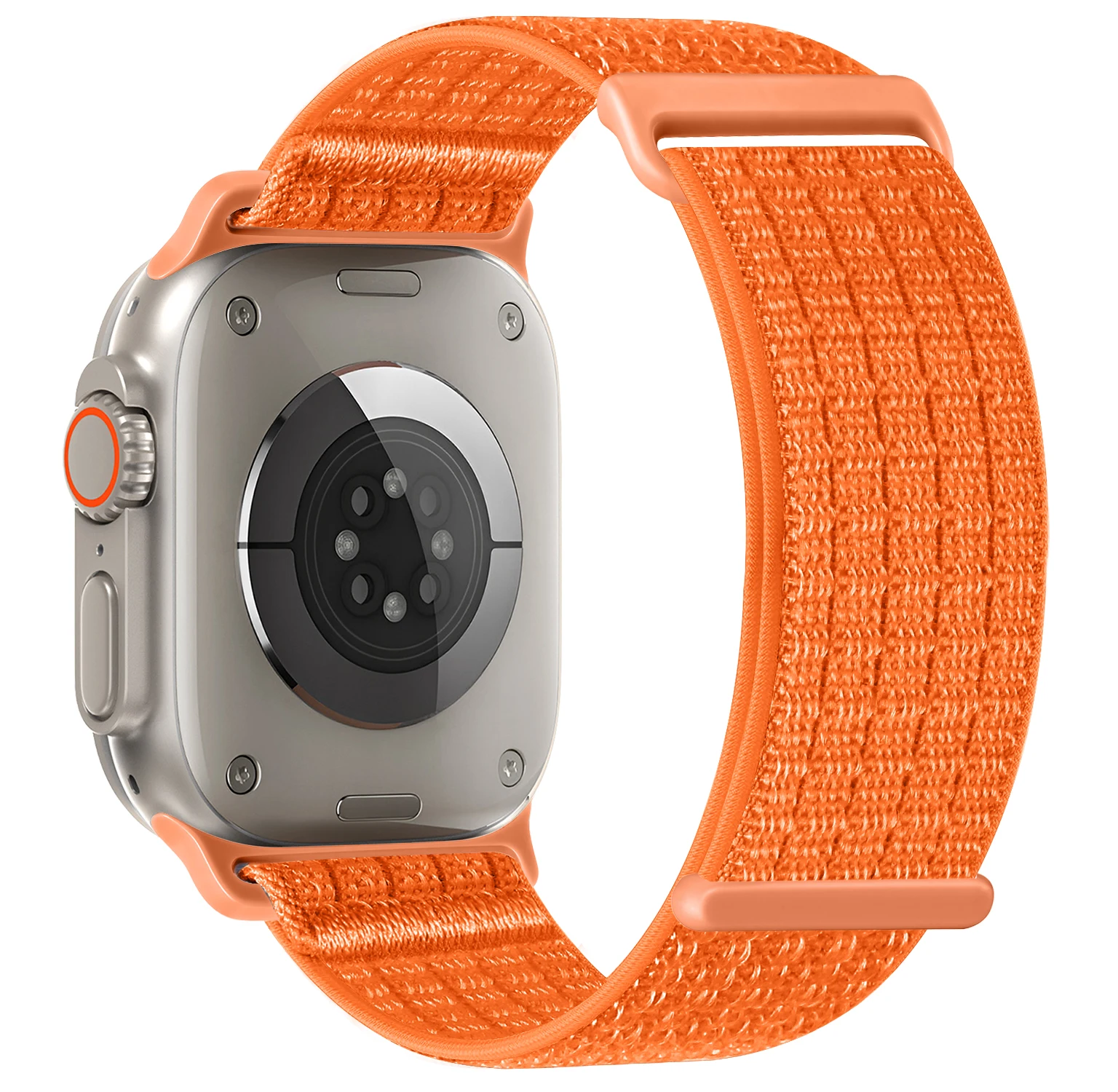 Durable Nylon Loop Strap for Smartwatch - Adjustable Band Bracelet, Various Sizes Available