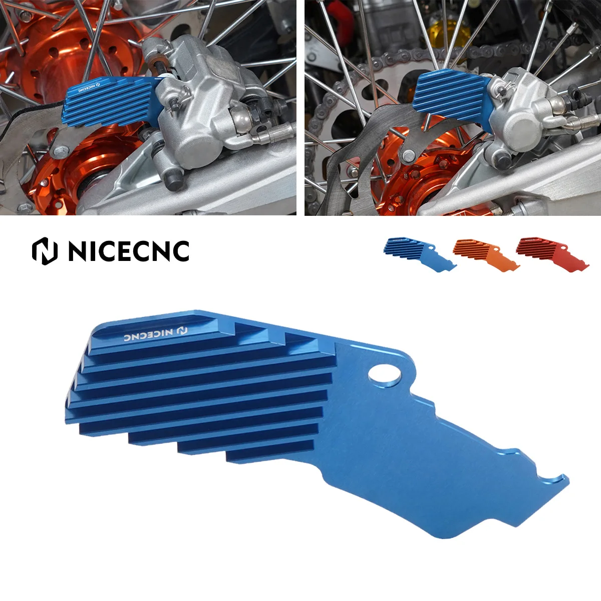 thumbnail image 2 of Motorcycle Rear Brake Pedal Step Tip Plate For KTM SX SXF EXC Excf Xcw Xcfw Xc 2 of 11