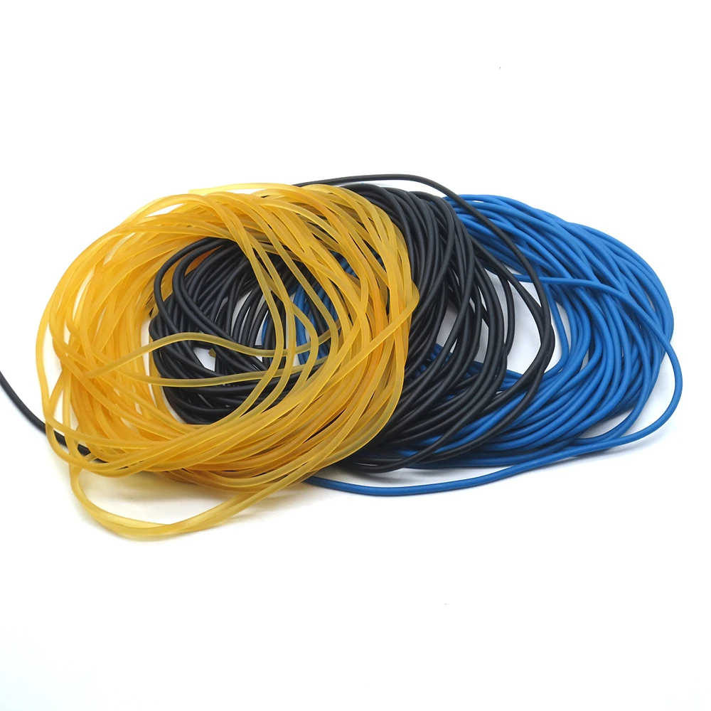 67 Times High Elastic Solid Latex Rubber Band 2.5mm Fishing Rubber