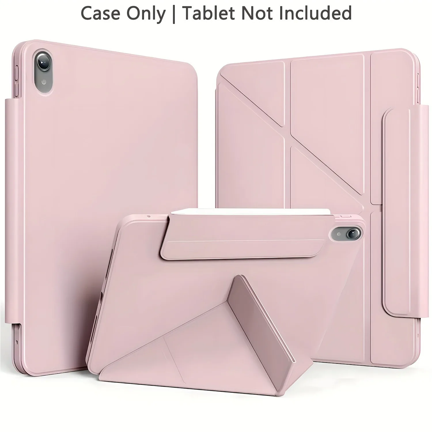 Smart Y-Fold PU Stand Magnetic Tablet Cover, 9.7-Inch