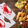 100 Pcs Tool Lobster Bibs Apron Restaurant Hot Pot Aprons Sleeveless Portable Plastic BBQ Disposable Waterproof Anti-oil 6