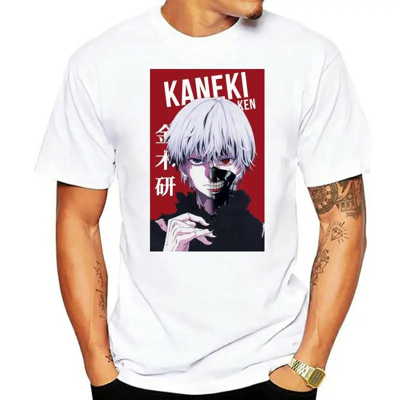 

Tokyo Ghoul Kaneki Anime Mens T-Shirt Japanese Men's Tshirt Short Sleeve Anime Printed Tee Shirt Tops For Men
