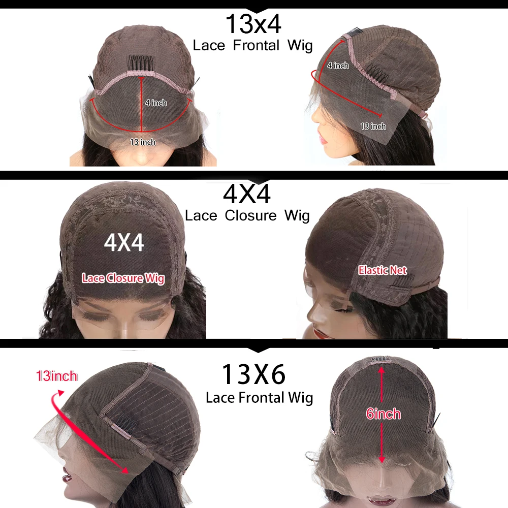 bob1413様の専用ページ Ombre Red Wig 13X4 Lace Front Wig Human Hair Wigs Straight