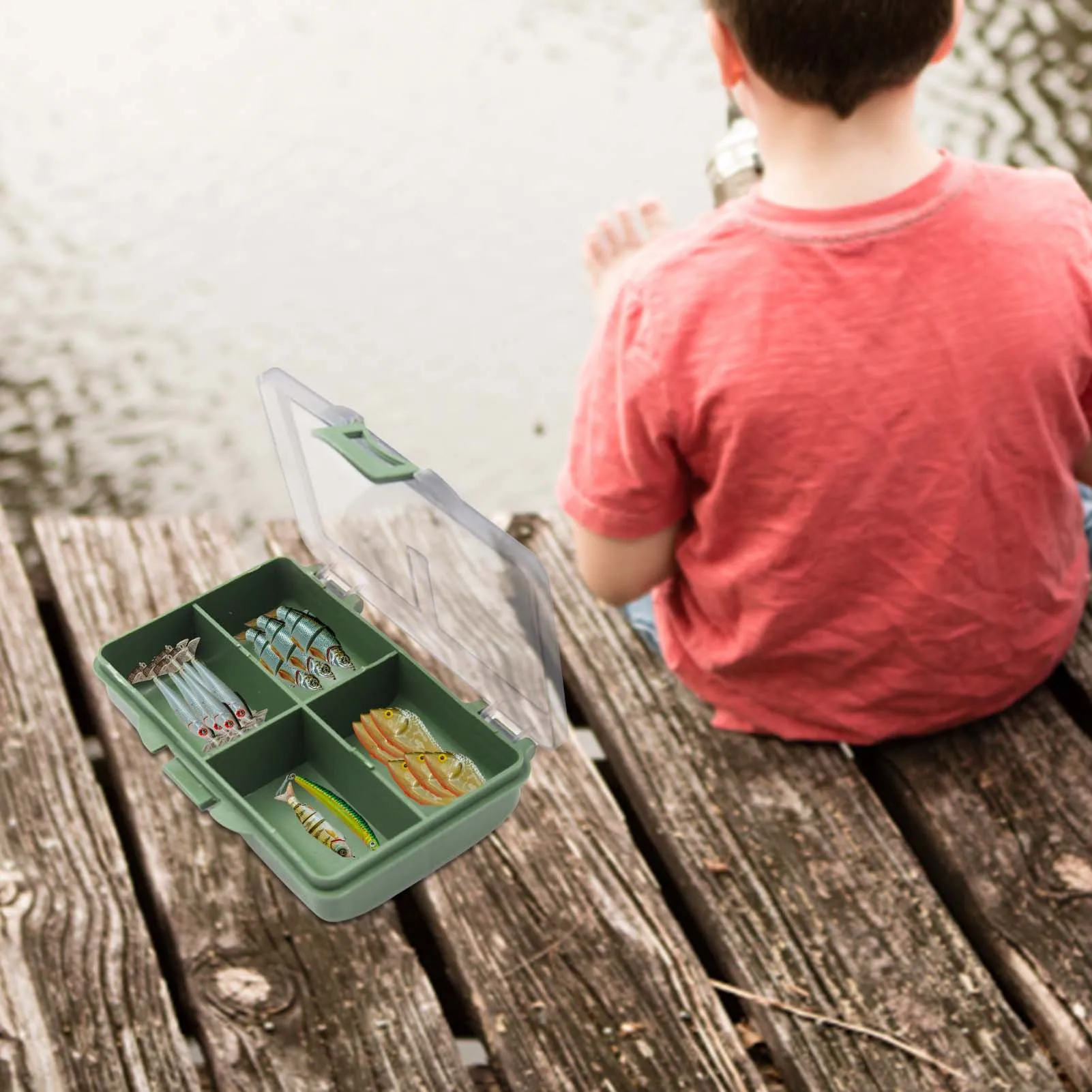 Fishing Tackle Box Small Fishing Tackle Storage Tray Small Tackle