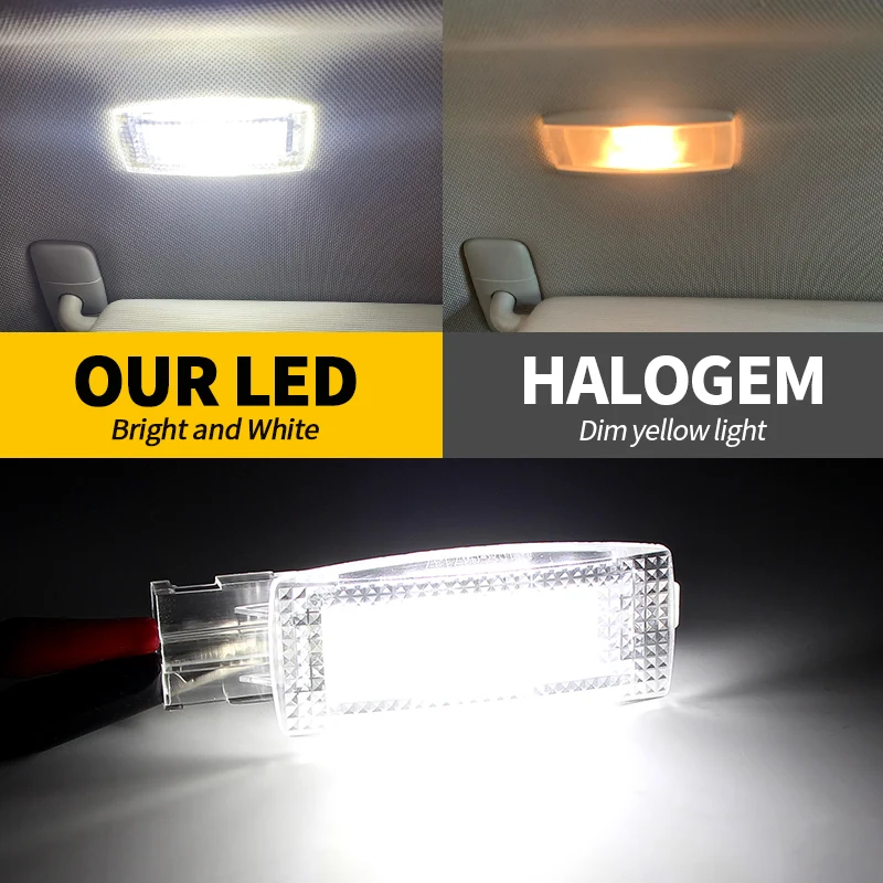 2Pcs 18LED ¾  㿵 ̷ Ʈ    ٰ  4 5 6 7 Passat B6 B7 CC Ÿ  EOS MK6 TIGUAN TOURAN