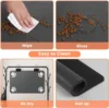 Pet Feeding Mat-Absorbent Pet Placemat for Food and Water Bowl with Waterproof Rubber Backing Quick Dry Water Mat for Dog Cat 4