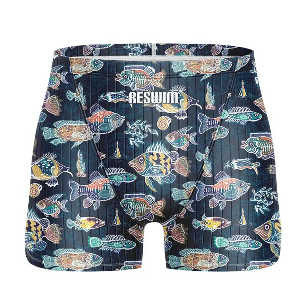 

New Men's Funny Swim Jammer Swimsuit Athletic Training Short Bathing Suit Swimming Beach Tights Shorts Summer Surf Diving Trunks