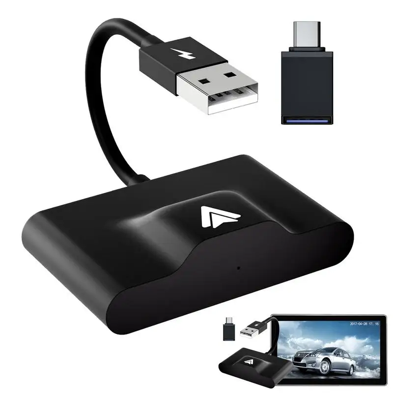 

Car Multimedia Player Wireless Wired Dongle Auto Adapter For Receiver Car Radio Non-Inductive Connection Audio Transmission