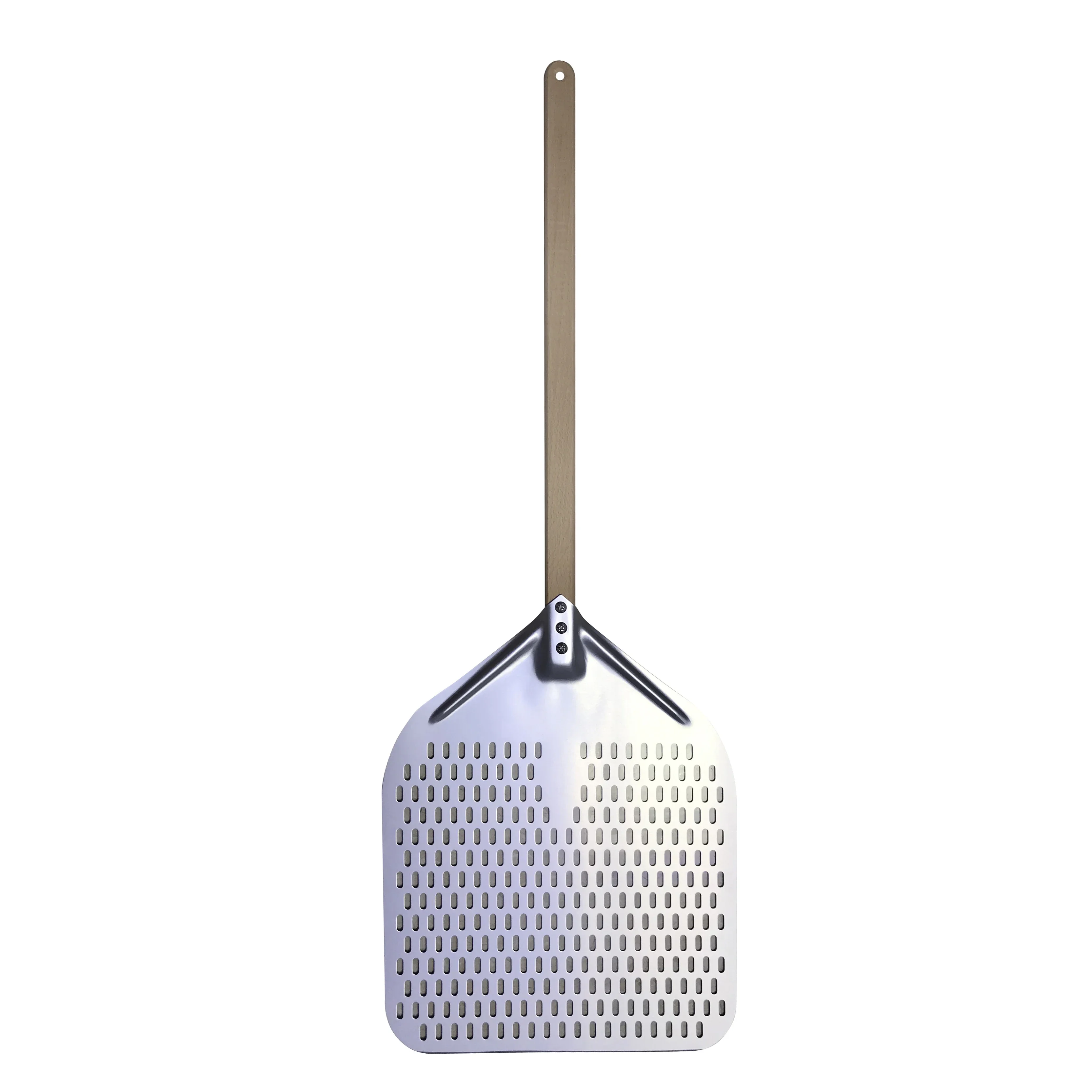 Aluminum Pizza Shovel Peel tray Lifter Tools Non Slip Wooden Handle Cake Bread Paddle Cheese Cutter Baking Turner Accessorie pizza peel