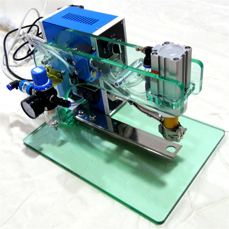 Semi Automatic 110V 220V Coffee Valve Applicator Machine For One Way Degassing Valve 2