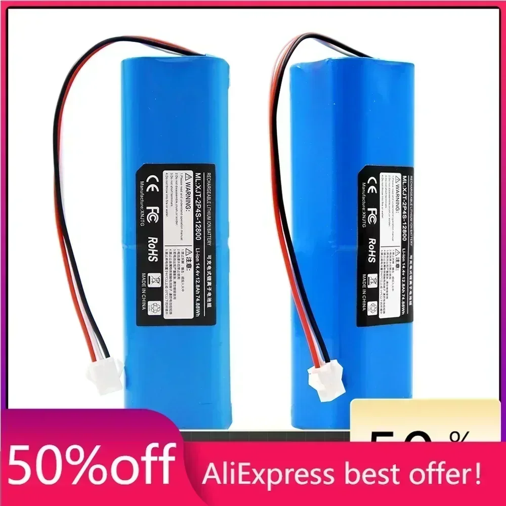 

2022 Upgrade Lydsto R1 Rechargeable Li-ion Battery For XiaoMi Robot Vacuum Cleaner R1 Battery Pack with Capacity 12800mAh