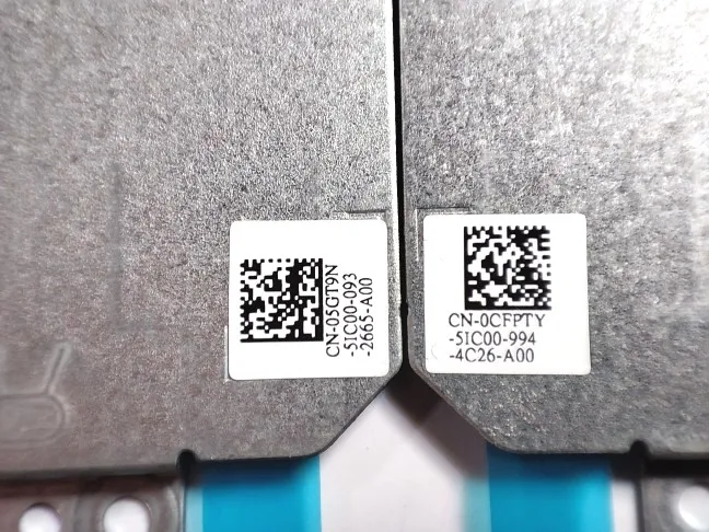 For Dell Latitude 5500 5501 Laptop LCD Hinge screen Left & Right Axis Shaft Fixed bracket 0CFPTY 05GT9N