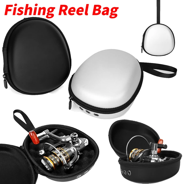 Portable Fishing Bag EVA Wheel Bag Protective Cover Baitcasting Trolling  Spinning Reels Bags Case Pouch Tackle Box Fishing Tools - AliExpress